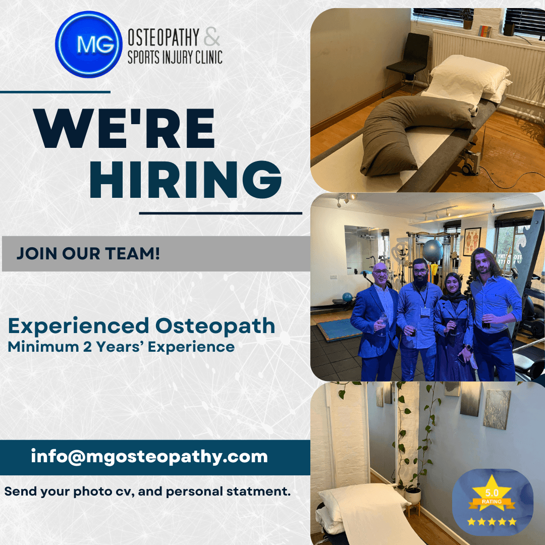Pediatric Osteopath Wanted β Join Our Growing Clinic #MGOsteopathy